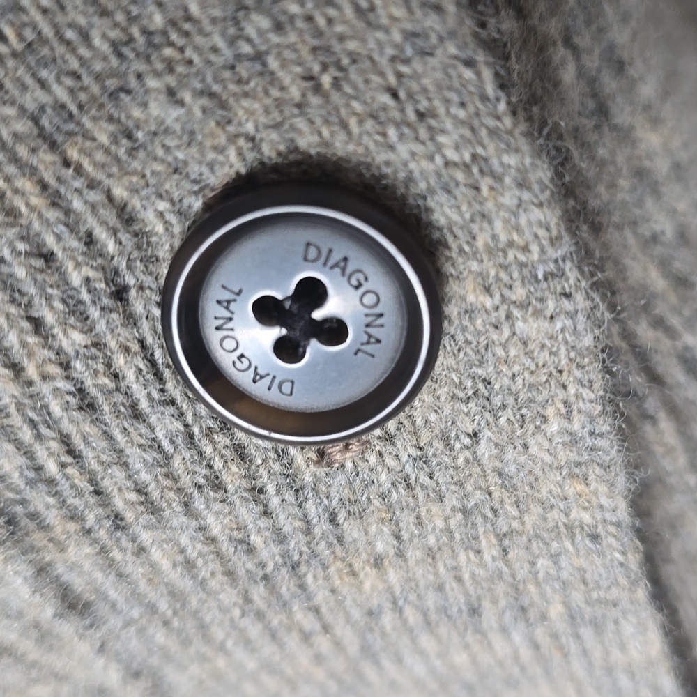 Diagonal Wool Sweater - Picture 6 of 11